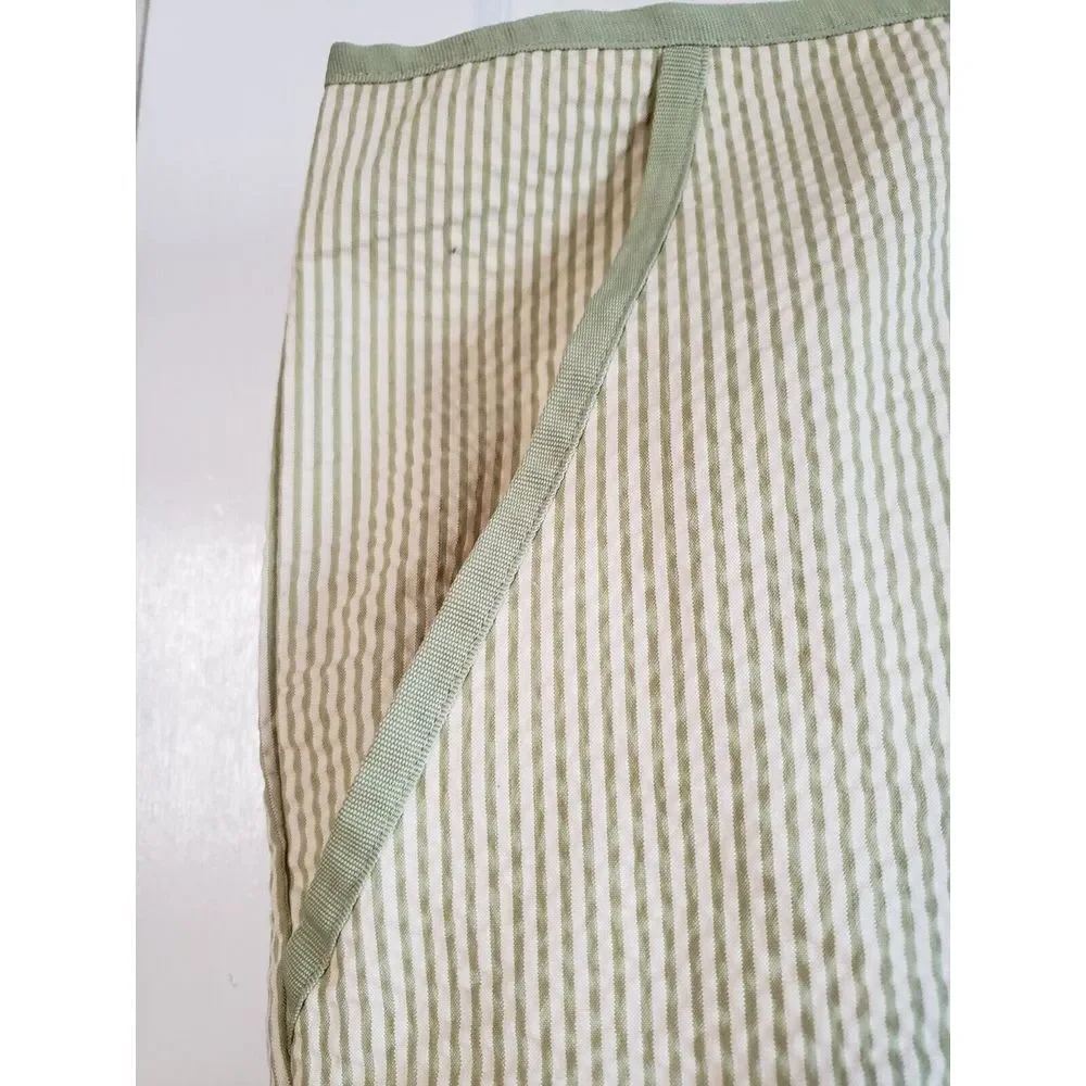 NWOT‎ LizClaiborne women 2pcs park green stripe jacket 3X w/Capris   28W